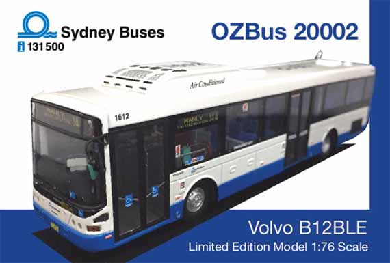 OZBUS 20002 Sydney Buses Volvo B12BLE Volgren CR228L